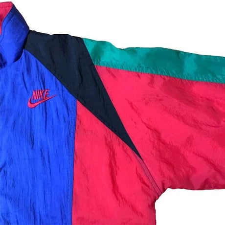 【USED】90'S NIKE CRAZY COLOR NYLON JACKET