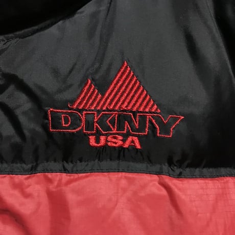 【USED】90'S DKNY USA DOWN JACKET