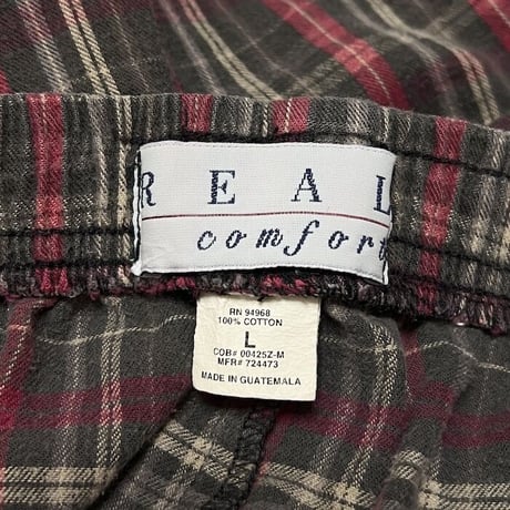 【USED】90'S-00'S REAL CHECK EASY PANTS