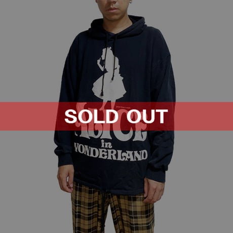 【USED】90'S ALICE IN WONDERLAND HOODIE