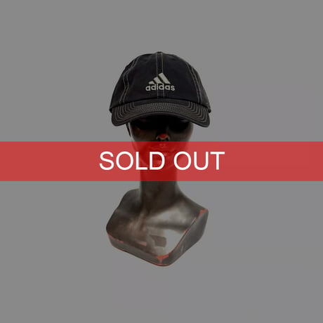 【USED】00's adidas Performance Logo Contrast Stitching Cap