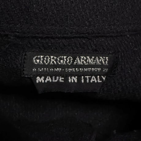 【USED】80's-90's GIORGIO ARMANI Jacquard Rayon Cotton Shirt