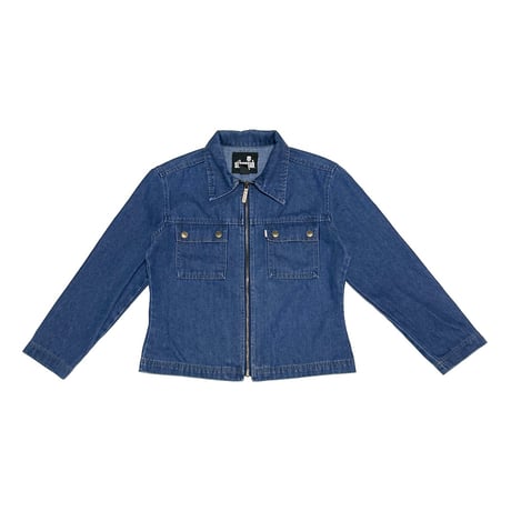 【USED】90's Levi’s SilverTab Compact Fitted Denim Zip Jacket
