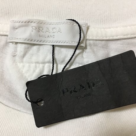 【DEAD STOCK】PRADA FIRE PATTERN HARLEY T-SHIRT