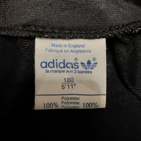 【USED】80's adidas SVERRESBORG TRACK JACKET MADE IN ENGLAND