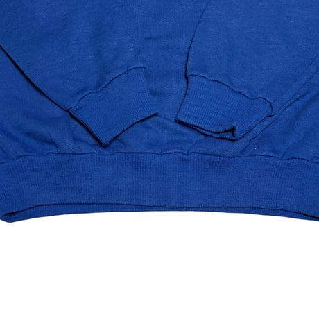 【USED】80's PUMA Italy-Made Colorblock Sweat Blue × White