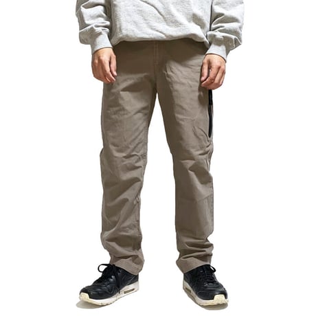 【USED】00'S NIKE COTTON ZIP PANTS