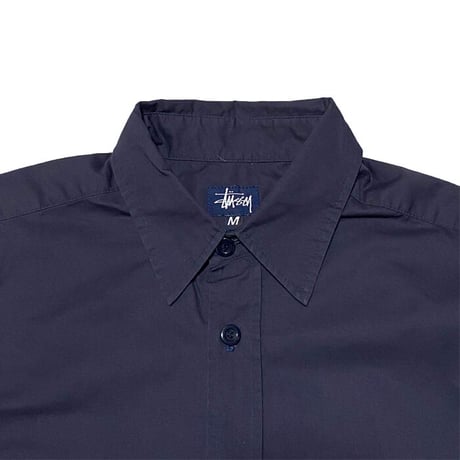 【USED】90'S STUSSY UTILITY POCKET SHIRT