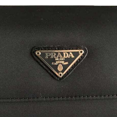 【USED】PRADA NYLON LONG WALLET & CARD CASE