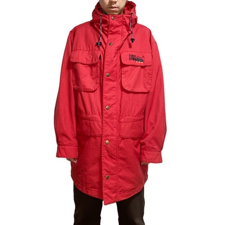 【USED】90'S FIRST DOWN MOUNTAIN JACKET RED