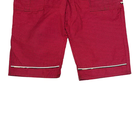 【USED】90's Maharishi Reflective Trim Grid Tech Shorts