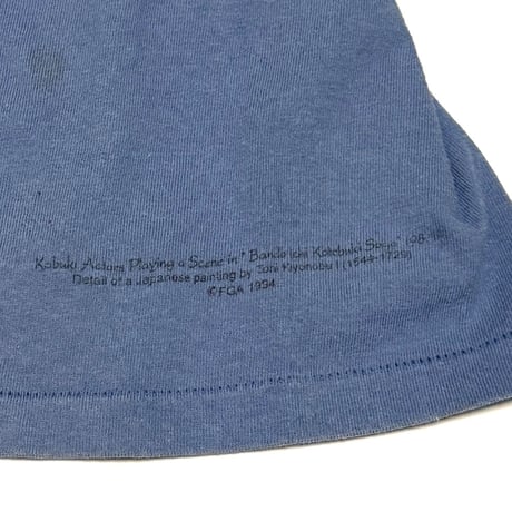 【USED】90's FREER GALLERY OF ART Torii Kiyonobu T-SHIRT