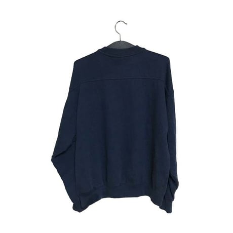【USED】90'S REEBOK SWEATSHIRT NAVY