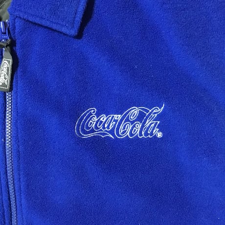【USED】90'S COCA COLA FLEECE JACKET