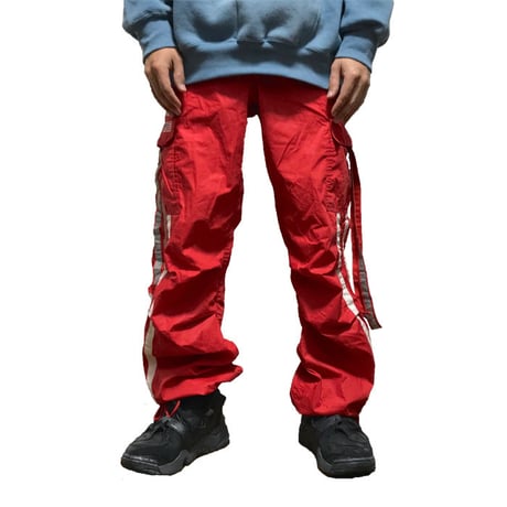 【USED】90'S-00'S UFO BUGGY PANTS RED