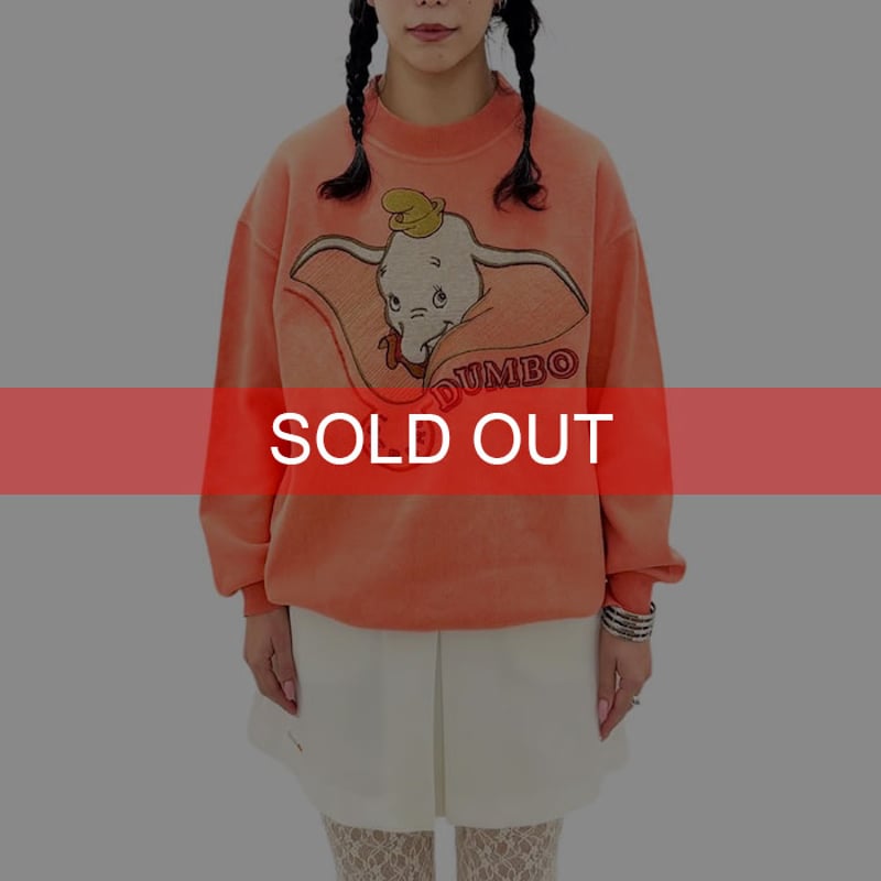 USED】90's ICEBERG × DISNEY DUMBO SWEATSHIRT |