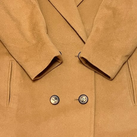 【USED】80's mansfield × Harrods WOOL CASHMERE COAT