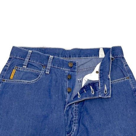 【USED】90'S ARMANI JEANS  CHAMBRAY PANTS