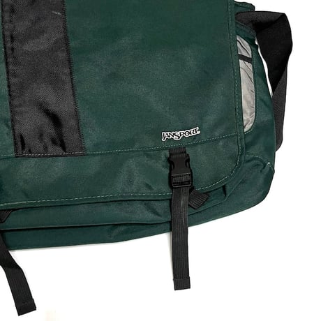 【USED】00'S JANSPORT MESSENGER SHOULDER BAG