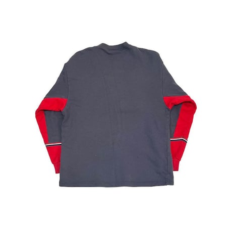 【USED】90'S ADIDAS PERFORMANCE LOGO HALF ZIP SWEATSHIRT