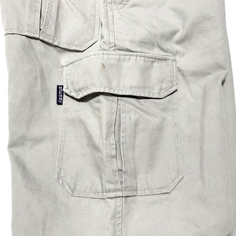 【USED】90'S STUSSY SINGLE POCKET CARGO PANTS