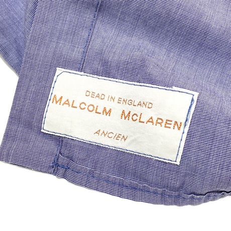 【USED】90'S MALCOLM MCLAREN LONG CUFFS SHIRT
