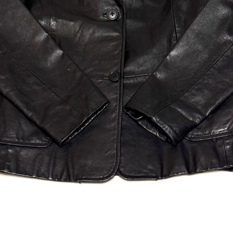 【USED】90's-00's GAP LEATHER BLAZER
