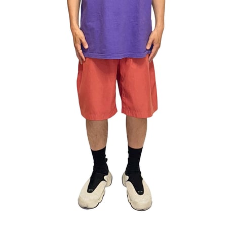 【USED】00's OAKLEY SOFTWARE SHORTS GRADATION RED
