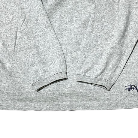 【USED】90'S STUSSY BORDER LINE L/S T-SHIRT