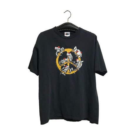【USED】90'S FLOG & PEACE SYMBOL T-SHIRT