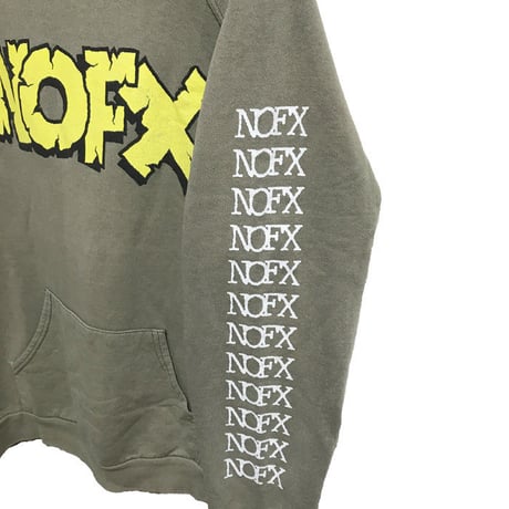 【USED】90'S  NOFX MONS-TOUR HOODIE
