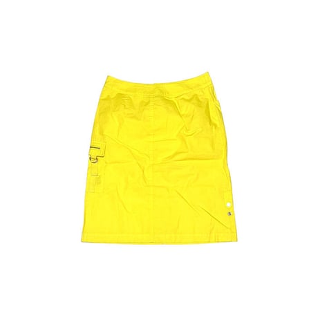 【USED】80'S MIGAINO SKIRT YELLOW