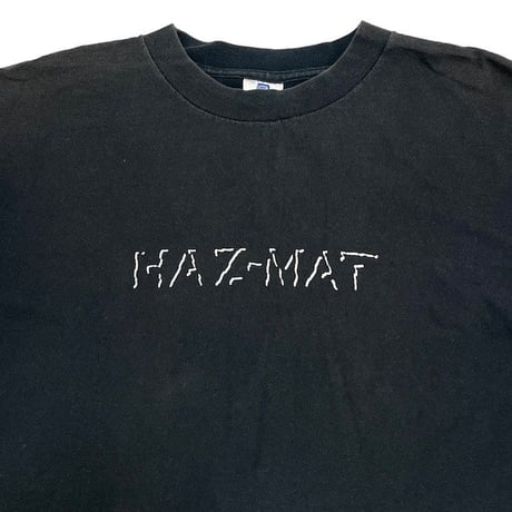 【USED】90'S HAZ-MAT BIOHAZARD T-SHIRT