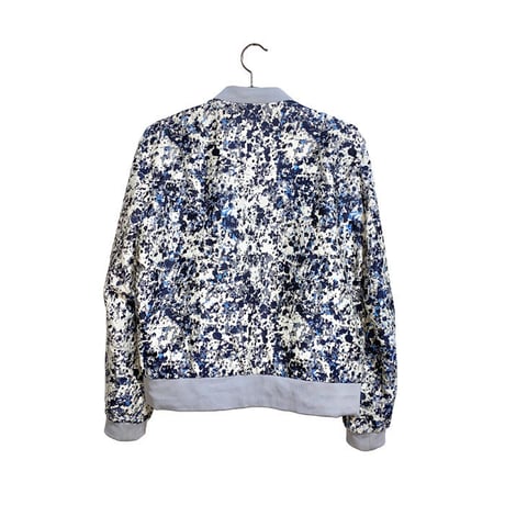 【USED】RICHARD NICOLL JACQUARD WEAVE BLOUSON