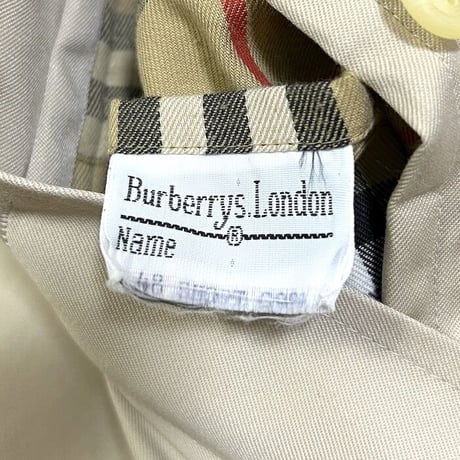 【USED】80'S-90'S BURBERRYS BALMACAAN COAT MADE IN ENGLAND