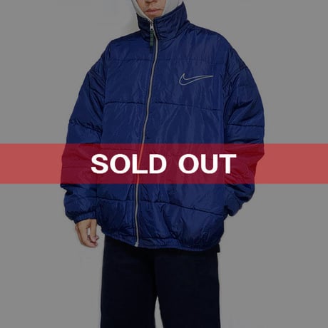 【USED】90'S NIKE REVERSIBLE PADDED JACKET