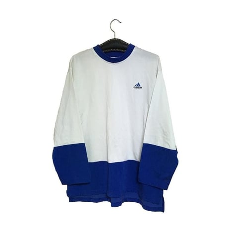 【USED】90'S ADIDAS POLYESTER L/S T-SHIRT