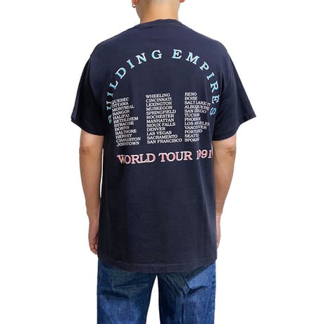 【USED】90'S QUEENSRŸCHE BUILDING EMPIRES WORLD TOUR T-SHIRT