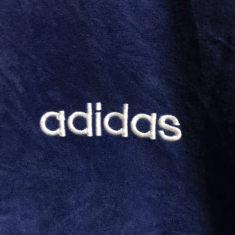 【USED】90'S ADIDAS OLD VELOUR TRACK JACKET