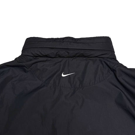 【USED】00's NIKE Minimal Half-Zip Anorak Jacket Black