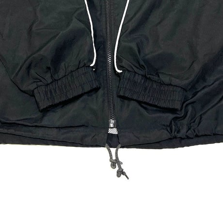 【USED】90'S KAPPA POLY TRACK JACKET BLACK