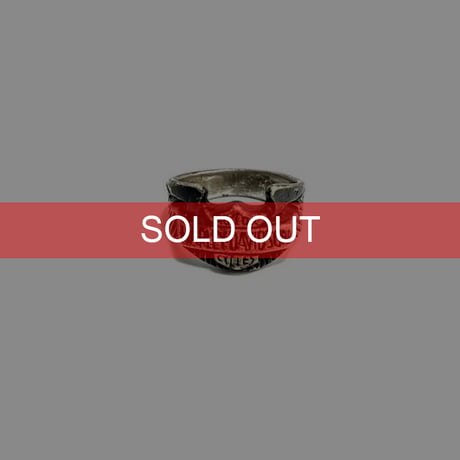 【USED】90'S HARLEY DAVIDSON RING SILVER925