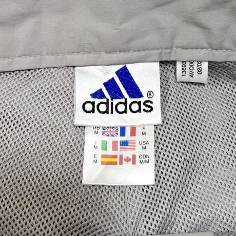 【USED】00'S ADIDAS ICE GRAY TECH PANTS