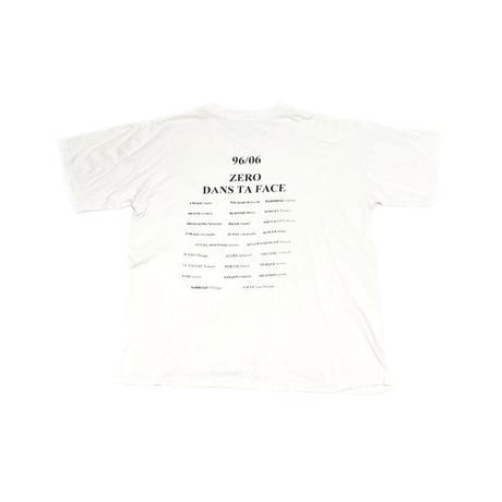 【USED】80'S-90'S ZERO DANS TA FACE T-SHIRT