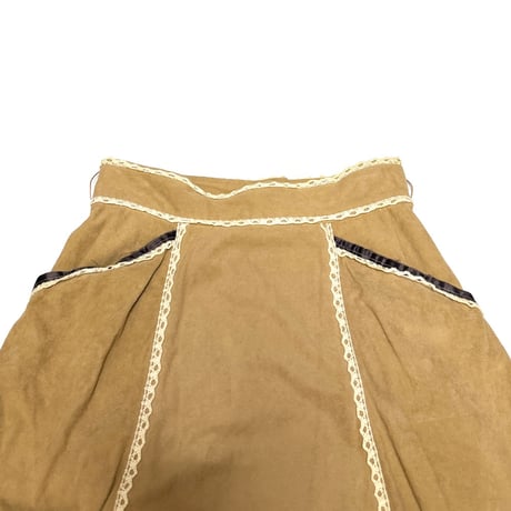 【USED】60's-70's Glensport HOBO GYPSY LONG SKIRT