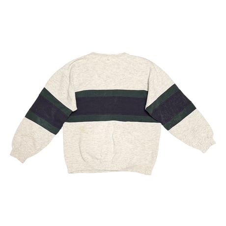 【USED】90's AZ SPORT Thermal Panel Pocket Sweatshirt