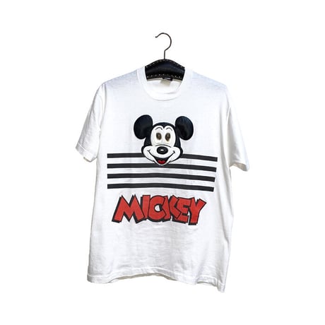 【USED】90'S LENTICULAR MICKEY T-SHIRT