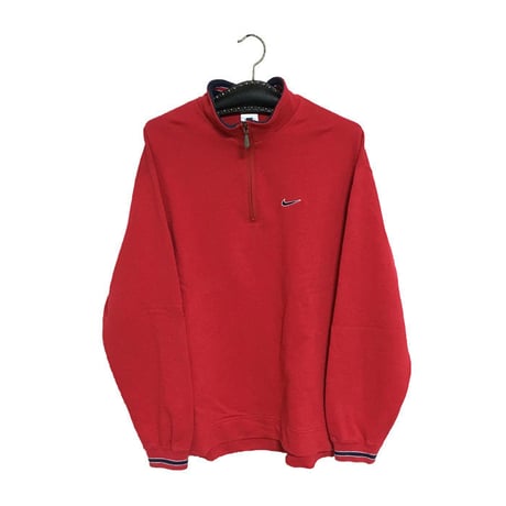 【USED】90'S NIKE HI-NECK ZIP SWEATSHIRT