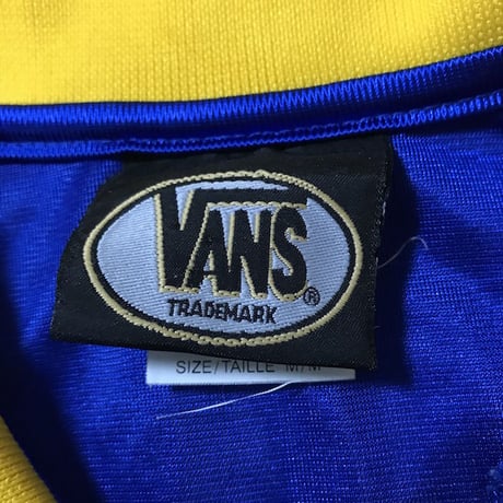 【USED】90'S VANS POLYAMIDE L/S SHIRT