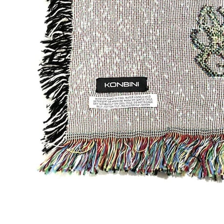【KONBINI REPRODUCT】WOVEN BLANKET "KSAN SF RADIO POSTER"